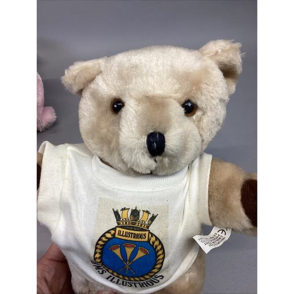 Set Of 5 Vintage Plush Bears/Cabbage Patch Dog - Alcatraz, PA Commonwealth Bears - Picture 15 of 16